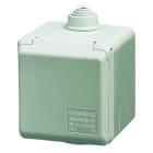 MENNEKES - AP Schuko-Wandsteckdose Cepex 16A 2p+E 230V IP44 lichtgrau