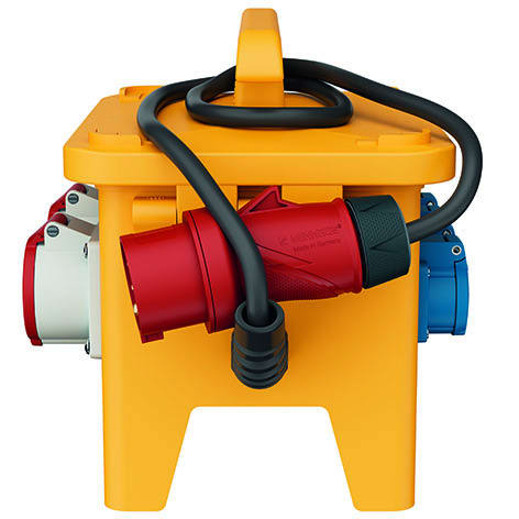 MENNEKES - EverGUM-Kombi COMPACT 4xSSTD 2x16/5 IP44 +Abs.