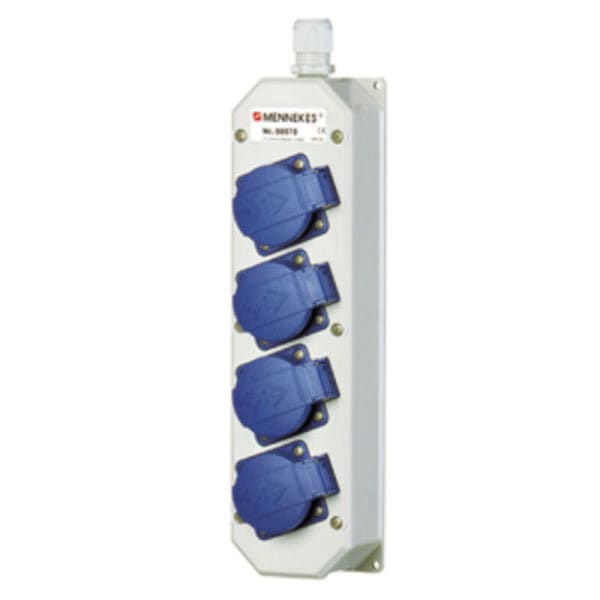 MENNEKES - Schuko-Steckdosenleiste 4xSSTD 16A 2p+E 230V