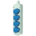 MENNEKES - Schuko-Steckdosenleiste 4xSSTD 16A 2p+E 230V