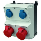 MENNEKES - Steckdosen-Kombi AMAXX 2 2xSSTD 2x16/5, IP44