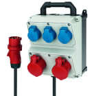 MENNEKES - Steckdosen-Kombi AMAXX 2 3xSSTD 2x16/5 IP44