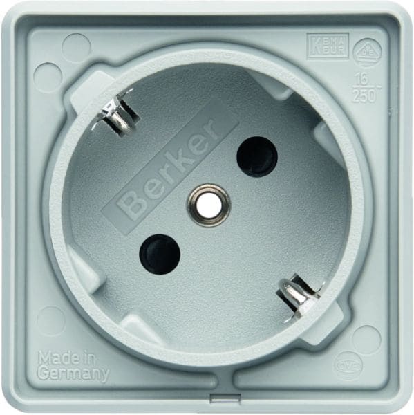 BERKER - Einbau SSD 45°, SNAP IN 1,3-2,2m, grau matt