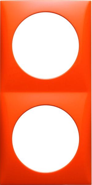 BERKER - INTEGRO Flow Rahmen 2fach orange glänzend