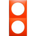 BERKER - INTEGRO Flow Rahmen 2fach orange glänzend