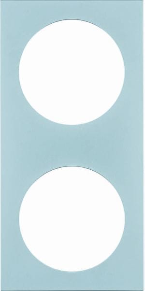BERKER - Integro Pure Rahmen 2Fach Chrom Matt