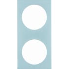 BERKER - Integro Pure Rahmen 2Fach Chrom Matt