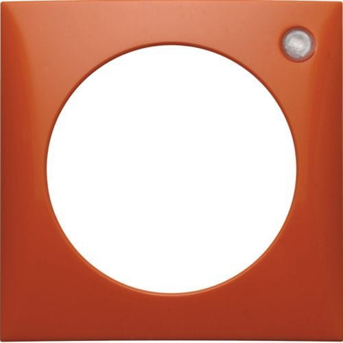 BERKER - INTEGRO Flow Rahmen 1fach mit Linse, orange glänzend