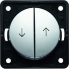 BERKER - Integro Flow/Pure Jalousietaster Chrom Matt