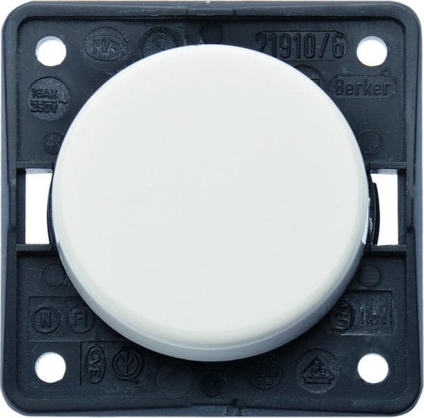 BERKER - INTEGRO Classic Wechselschalter polarweiß glänzend