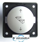 BERKER - Integro Flow/Pure Pol-Wende Wipptaster, Chrom Matt