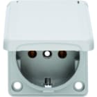 BERKER - Einbau SSD 50x60mm, Anschluss von unten, grau glänzend