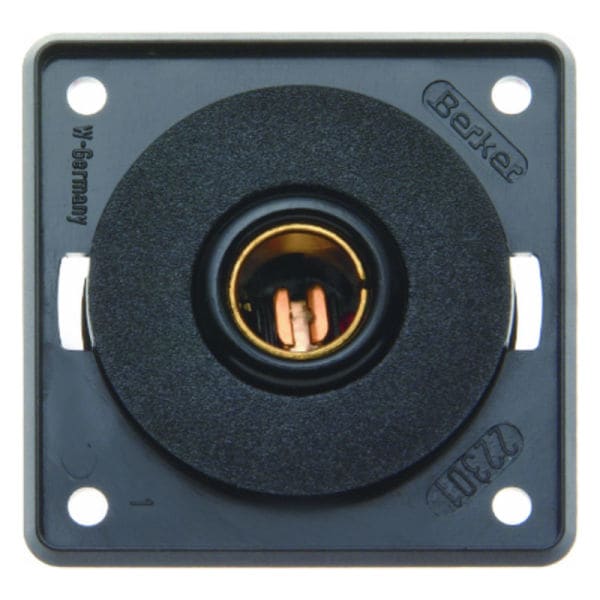 BERKER - INTEGRO Kfz-Steckdose 12V schwarz matt