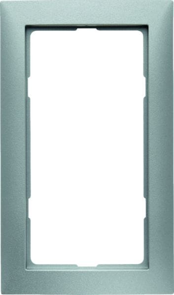 BERKER - KNX S.1 Rahmen mit großem Ausschnitt alu matt
