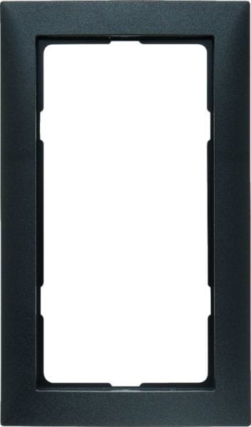 BERKER - KNX S.1 Rahmen mit großem Ausschnitt anthrazit matt
