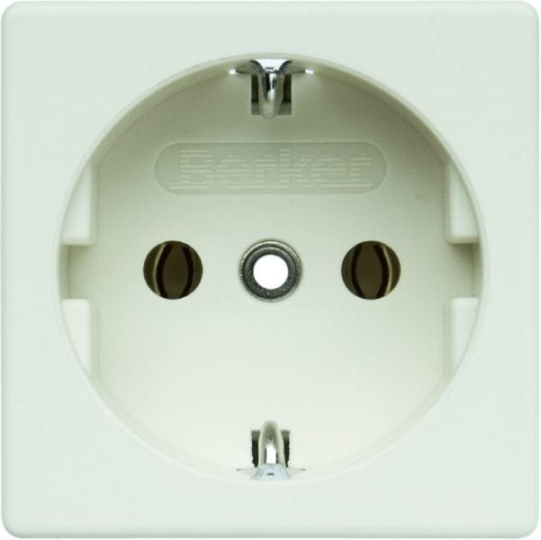 BERKER - Einbau SSD 50x50mm SNAP IN polarweiß matt