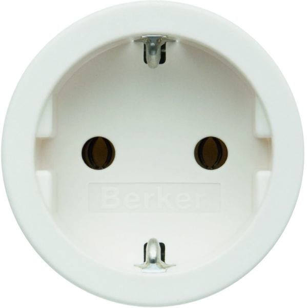 BERKER - EINBAU SSD mit 50mm Durchmesser, SNAP IN 3,5mm, polarweiß matt