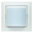 BERKER - S.1/B.x Lichtsignal mit Rahmen 24 V DC polarweiß matt