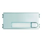 FERMAX - Skyline Tastenmodul 1 Einfachtaster, 4+N, silber/chrom,Gr. V