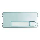 FERMAX - Skyline Tastenmodul VDS/DUOX 1 Einfachtaster, silber/chrom, Gr. V