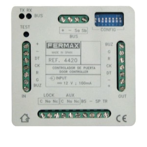 FERMAX - Türkontroller,Wiegand-26bit in Verbindung mit F4410