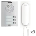 FERMAX - 4+N VEO 3TN Audio Set CITYLINE Türstation UP, silber/chrom