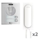 FERMAX - 4+N VEO 2TN Audio Set CITYLINE Türstation UP, silber/chrom
