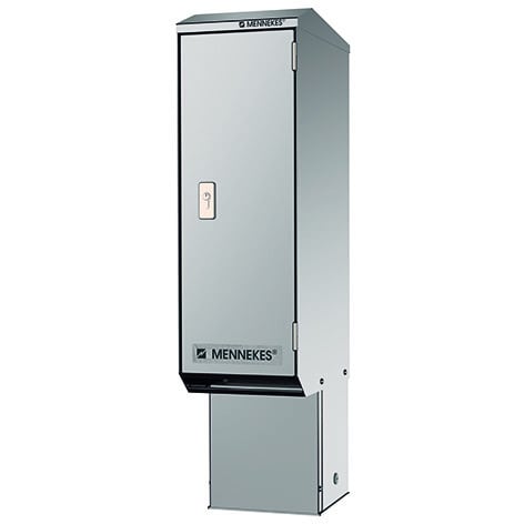 MENNEKES - CombiTOWER Edelst. blank m. Tür 1043x254x415mm, mit Tür, f. Amaxx 5