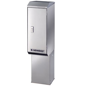 MENNEKES - CombiTOWER Edelst. blank m. Tür 1043x254x415mm, mit Tür, f. Amaxx 5
