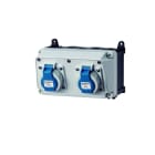 MENNEKES - Steckdosen-Kombi AMAXX 1 2xSSTD IP67