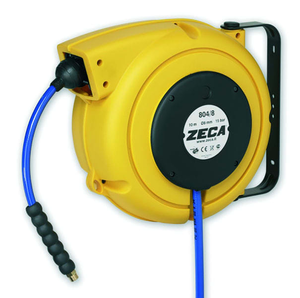 ZECA - Schlauchaufroller 804 AIR Innen-Dm.8mm,Schlauchlänge9+1m