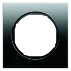 BERKER - R.3 Rahmen 1fach Glas schwarz