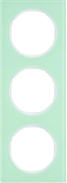 BERKER - R.3 Rahmen 3fach Glas polarweiß