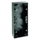 BERKER - R.3 AP-Gehäuse 3fach schwarz glänzend