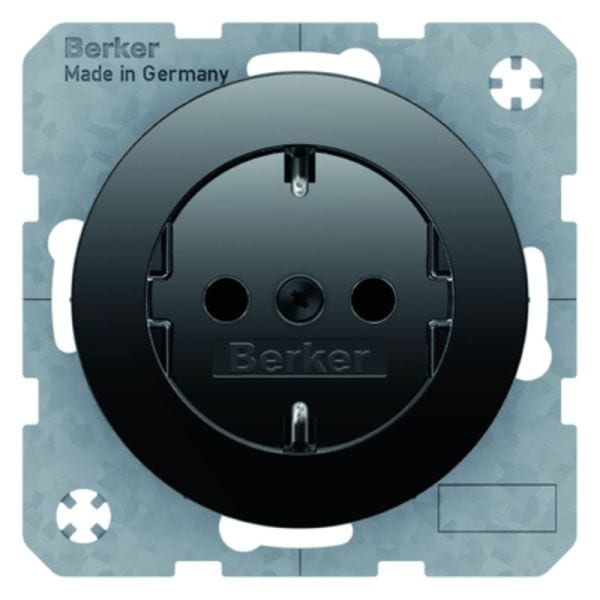 BERKER - R.x SSD schwarz glänzend