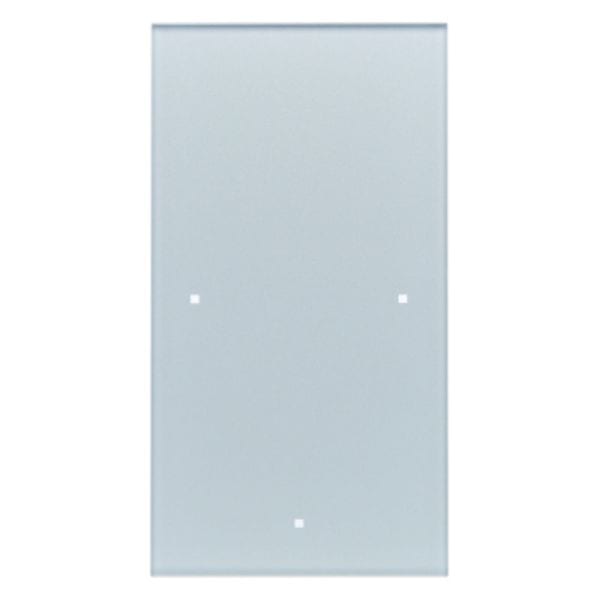 BERKER - KNX R.3 Touch Sensor 1fach Komfort Glas polarweiß konfiguriert