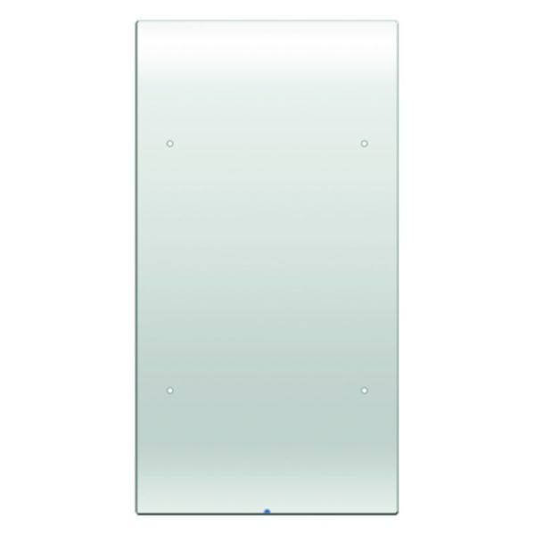 BERKER - KNX R.3 Touch Sensor 2fach Komfort Glas polarweiß konfiguriert