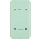 BERKER - KNX R.1 Touch Sensor 2fach Komfort Glas polarweiß konfiguriert