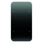 BERKER - KNX R.1 Touch Sensor 2fach Komfort Glas schwarz