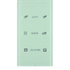 BERKER - KNX R.3 Touch Sensor 3fach Komfort Glas polarweiß konfiguriert