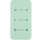 BERKER - KNX R.1 Touch Sensor 3fach Komfort Glas polarweiß konfiguriert