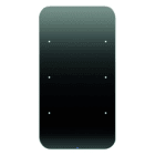 BERKER - KNX R.1 Touch Sensor 3fach Komfort Glas schwarz