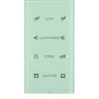 BERKER - KNX R.3 Touch Sensor 4fach Komfort Glas polarweiß konfiguriert