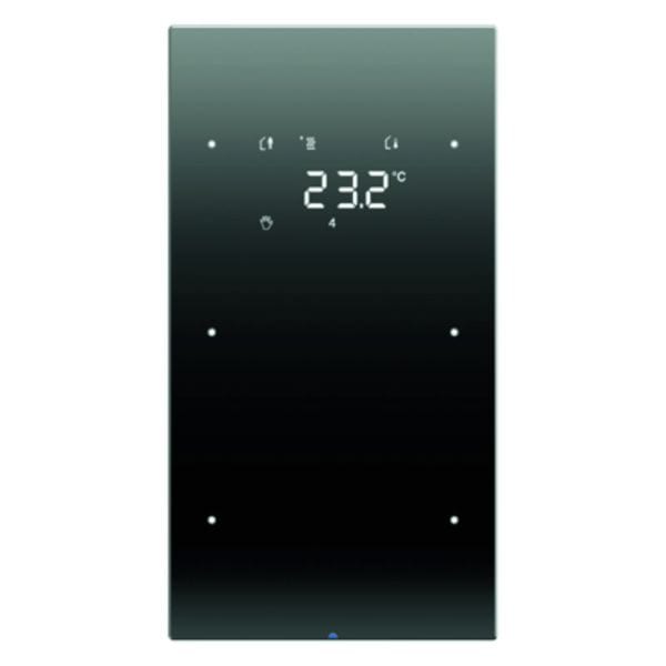 BERKER - KNX R.3 Touch Sensor 2fach RTR Glas schwarz