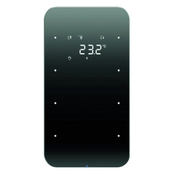 BERKER - KNX R.1 Touch Sensor 3fach RTR Glas schwarz