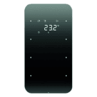 BERKER - KNX R.1 Touch Sensor 3fach RTR Glas schwarz
