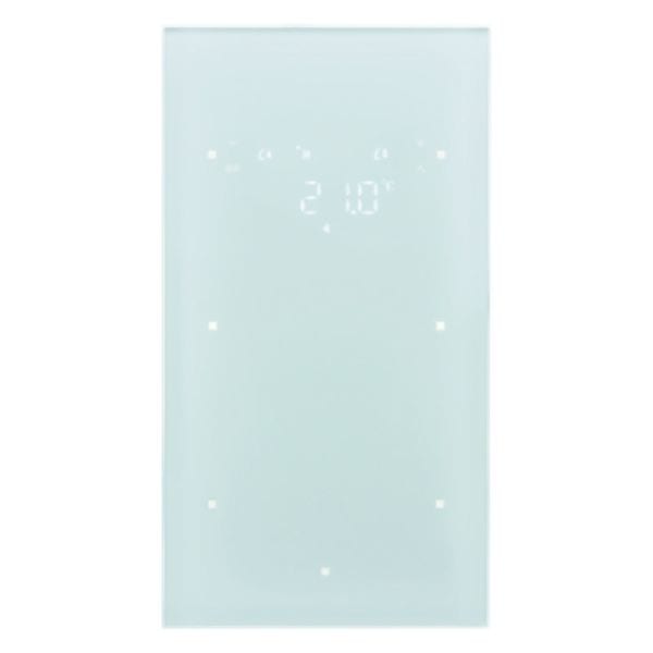 BERKER - KNX R.3 Touch Sensor 3fach RTR Glas polarweiß konfiguriert