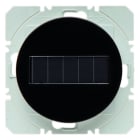 BERKER - KNX-RF R.x Wandsender 1fach flach Solar schwarz glänzend