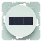 BERKER - KNX-RF R.x Wandsender 1fach flach Solar polarweiß glänzend