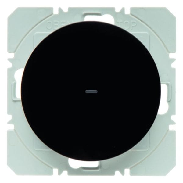 BERKER - KNX-RF R.x Wandsender 1fach flach schwarz glänzend
